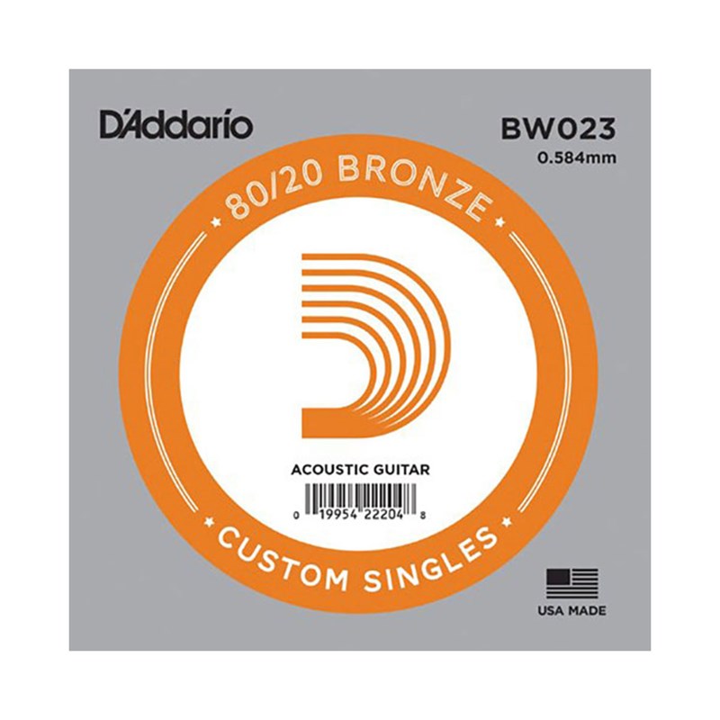 D'Addario BW023 80/20 Bronze Guitar Strings